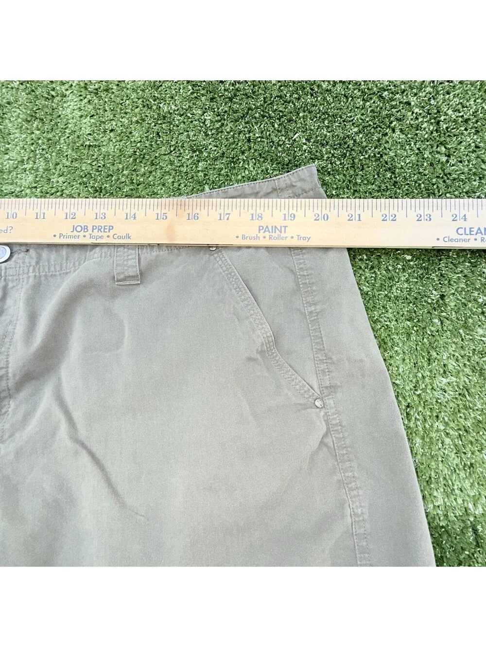 Marmot Mens Cargo Shorts Size 40 Olive Green Hiking Outdoor Utility Pockets